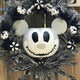 Nightmare Before Christmas Mickey Mouse Pumpkin Wreath