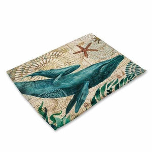 Sea Life Dinner Mats