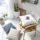 Stripe Jacquard Pillow Cover