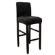 Velvet Square Bar Stools Chair Cover