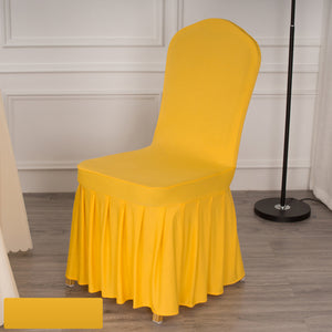 Long Skirt Chair Cover