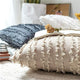 Stripe Jacquard Pillow Cover
