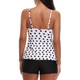 Strappy Two Piece Printing Bikini Set Swimsuit