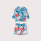 🎉Spring Sale 50% Off - Family Matching Blue Flower Printed Swimsuits