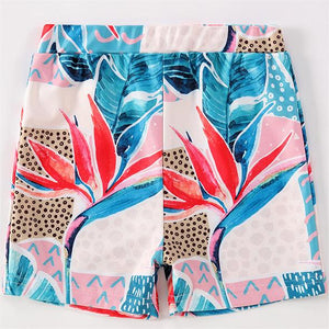 🎉Spring Sale 50% Off - Family Matching Blue Flower Printed Swimsuits