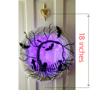 Spooky Halloween Wreath