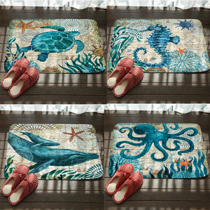 Sea Life Floor Mat