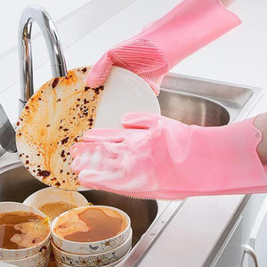 Silicone Cleaning Gloves