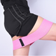 Fitness hip elastic belt