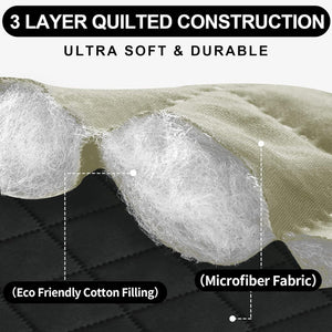 Reversible Water Resistant Recliner Slipcovers
