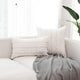 Stripe Jacquard Pillow Cover