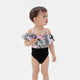 🎉Spring Sale 50% Off - Family Matching Leaves Flowers Printed Swimsuits