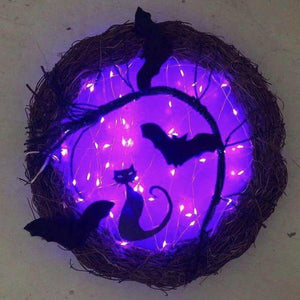 Spooky Halloween Wreath