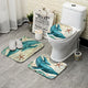 Sea Life Bathroom Mat (3-Piece)