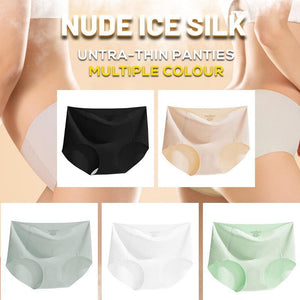 Ice silk ultra-thin panties