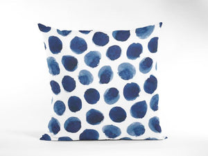 Abstract Blue Cushion Covers