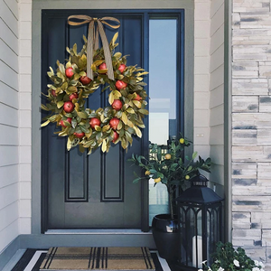 Fall wreath - pomegranate wreath