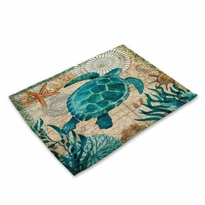 Sea Life Dinner Mats