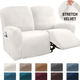 Stretchable Velvet Recliner Slipcover