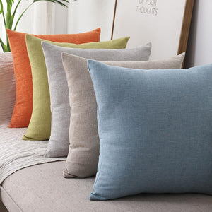 Ramie Cotton Fabric Pillow Cover