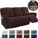 Stretchable Velvet Recliner Slipcover