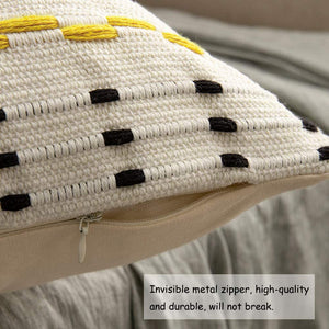 Moroccan Cotton Woven Decorative Throw Pillow Cover