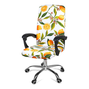 One Piece Printed Office Chair Cover