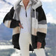 🎄CHRISTMAS HOT SALE🎁RCONTRASTING LAMB WOOL PADDED COAT