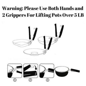 Kitchen Oven Anti-scalding Mobile Clip Set