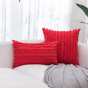 Stripe Jacquard Pillow Cover