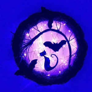 Spooky Halloween Wreath