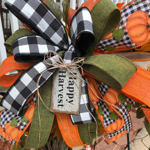 Farmhouse Pumpkin Truck Wreath-Autumn Nature Decoration(Ready For Shipment!)