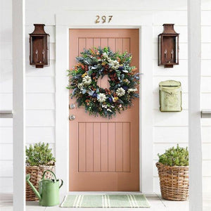 🎁Early Christmas Promotion-🌷White Pumpkins Ranunculus Wreath