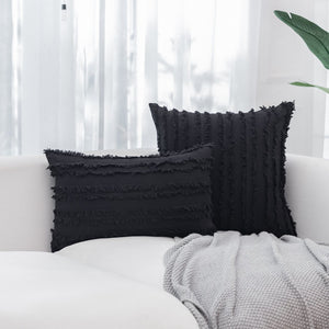 Stripe Jacquard Pillow Cover