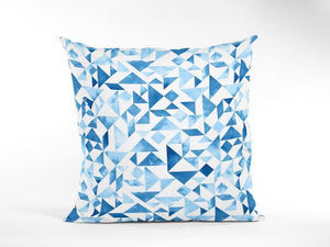 Abstract Blue Cushion Covers