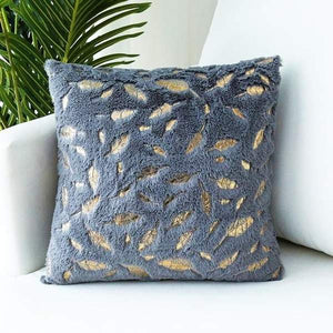 Feather Printed Pillow Cover