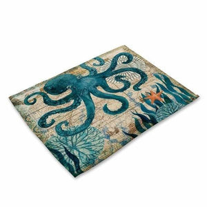Sea Life Dinner Mats