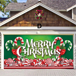 Last Day Sale 40% OFF - 2023 Halloween & Christmas Garage Door Decoration