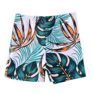 🎉Spring Sale 50% Off - Family Matching Green Tropical Plants Swimsuits