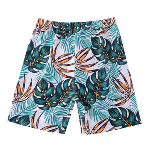 🎉Spring Sale 50% Off - Family Matching Green Tropical Plants Swimsuits