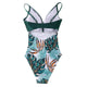 🎉Spring Sale 50% Off - Family Matching Green Tropical Plants Swimsuits