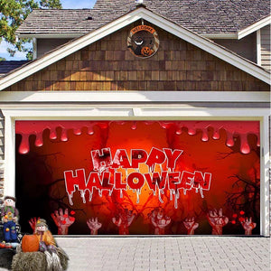 Last Day Sale 40% OFF - 2023 Halloween & Christmas Garage Door Decoration