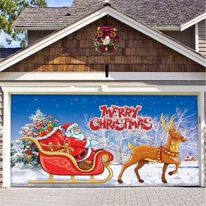 Last Day Sale 40% OFF - 2023 Halloween & Christmas Garage Door Decoration