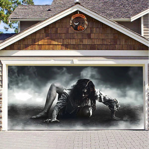 Last Day Sale 40% OFF - 2023 Halloween & Christmas Garage Door Decoration