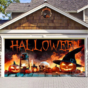 Last Day Sale 40% OFF - 2023 Halloween & Christmas Garage Door Decoration