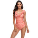「🎉Spring Sale - 40% Off」V Neck Ruffled  One-Piece Lace Up Swimsuit