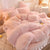 Colorful Fluffy Bedding Set