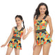 🎉Spring Sale 50% Off - Tummy Control One-Piece Floral Mommy and Me Swimsuit