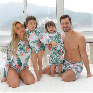 🎉Spring Sale 50% Off - Family Matching Tropical Nature Printed Swimsuits