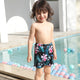 🎉Spring Sale 50% Off - Family Matching Black Green Leaves Printed Swimsuits